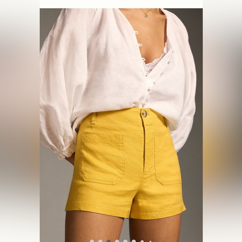 Maeve The Collette Short-Yellow-NWOT